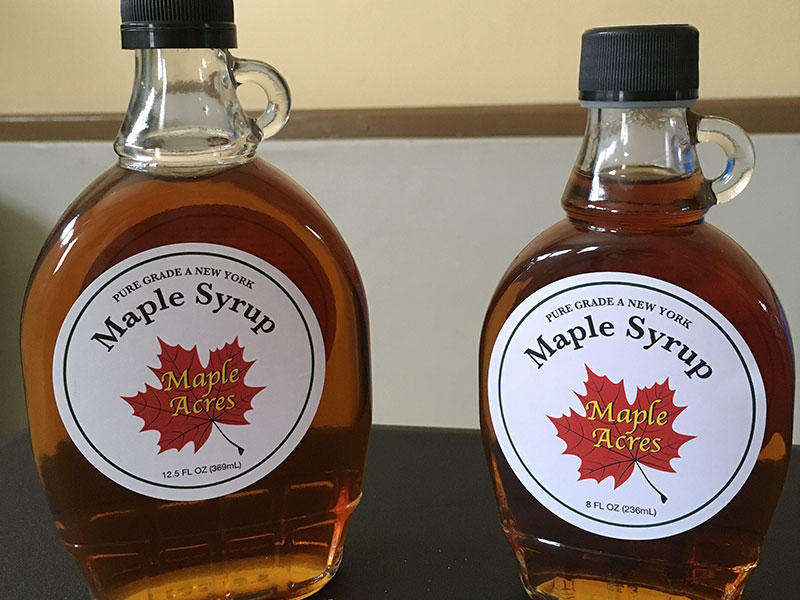 100% Pure Maple Syrup - Glass Bottles